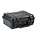Tsawntd Outdoor Plastic Shockproof Waterproof Box Airtight Survival Storage Case Container Carry Box Black