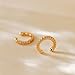 Gold Non Piercing Ear Cuffs for Women Rhinestone Cartilage Stackable Trendy Daily Party Fashion Jewelry Gifts