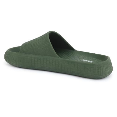 Image of Hygear Men's Hunk EVA Slides | Ultra Soft Cushion | Lightweight | Waterproof | Stylish |Anti-Skid | Comfortable Everyday Slides for Men