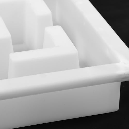 Brique décorative à treillis et moule en plastique pour béton - 7