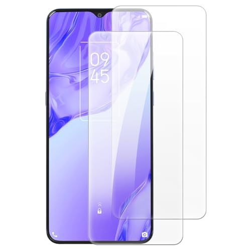 Shantime [2 piezas Protector Pantalla Cristal Templado Compatible con TCL 20B (6.52 pulgadas), HD Claro Antirrayas Sin Burbujas