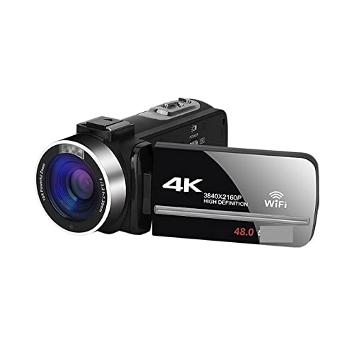Caméra de vlogging 4K pour enregistreur vlog en accéléré sur les réseaux et vidéo voyage