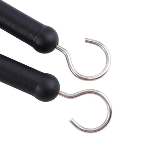 12.6\'\' Metal Drum Wire Brushes Retractable Wire Brushes Drums Drum Sticks Brush with Comfortable Rubber Handles, Portable Drum Cleaning Tool