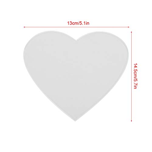 Borstrimpelpads, siliconen anti-rimpel transparante borstverzorging strak tillen borst huidkussen hartvorm, herbruikbaar… - Image 7