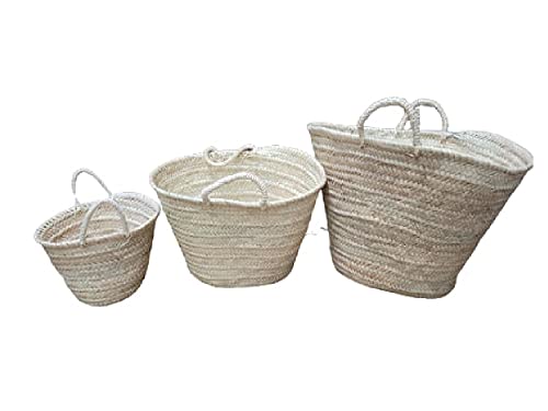 Sac de plage en paille femme grand cabas mer 45 cm et cérémonie