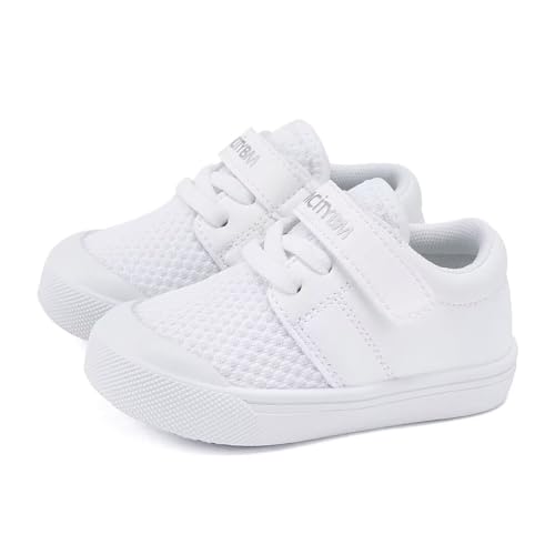 BMCiTYBM Baby Sneakers Girls Boys Lightweight Breathable Mesh First Walkers Shoes 6-24 Months3