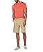 Nautica Men's Short Sleeve Crew Neck T-Shirt, Sunbaked red Solid, Medium