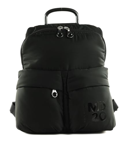 Mandarina Duck, MD20 BALLON BACKPACK Donna, BLACK, Taglia Unica