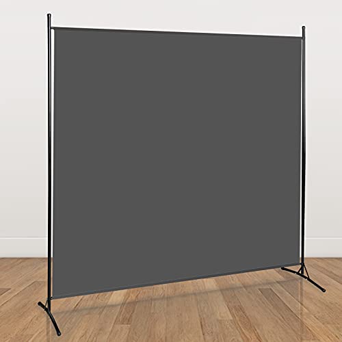 Daromigo Paravento pieghevole 180x180 cm Antracite