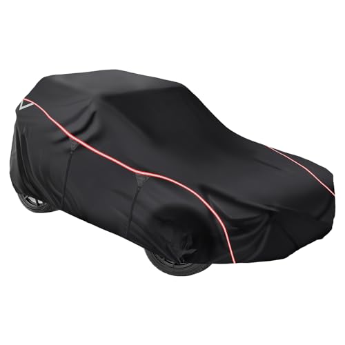 StarknightMT Slingshot Cover with Roof Heavy Duty Waterproof Full Cover Compatible with Polaris Slingshot 2019-2026 with Air Vents Reflective Strips All Weather Protection Covers Accessories