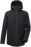  Didriksons 1913 Herren Outdoorjacke Ove mit hohem Kragen Black, M
