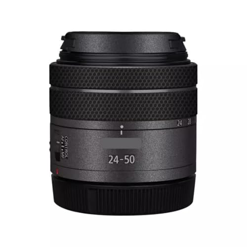 RF 24-50 4.5-6.3 レンズキャップスキン 傷防止 カメラステッカー に適合する Canon RF 24-50mm F4.5-6.3 保護ラップフィルムプロテクターデカール(ディープグレー)