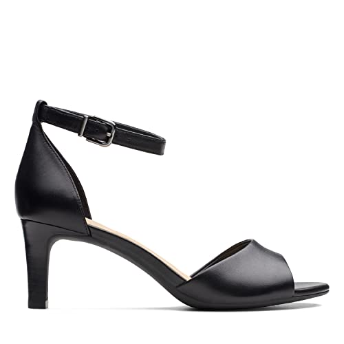 Clarks Laureti Grace, Zapatos con Tacon y Correa de Tobillo para Mujer,...