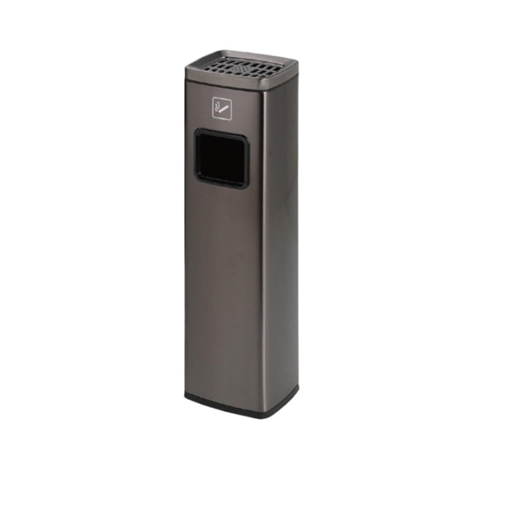 Stand ashtray Smoking Area Ash Columns Lobby Stairway Extinguisher Vertical Stainless Steel Cigarette Butt Collection Trash Cans Pillar