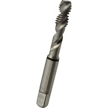 GUHRING 9039310079380 Spiral Flute Tap, Mod Bottom, 5/16"-18 Size, 2 Flute, Cobalt, Bright Finish