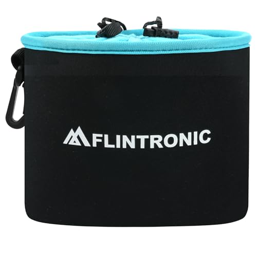 flintronic Housse pour Appareil Photo en Néoprène, Sac D'objectif Pochette, Pochette pour Protéger Caméras, pour Canon, Nikon, Pentax, Fuji, Sony et Plus