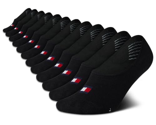 Tommy Hilfiger Women's Low Cut Socks - 12 Pack Lightweight Performance No Show Athletic Socks for Women