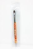666 Orange Acrylic Marble Kolinksy French Nail Brush # 12