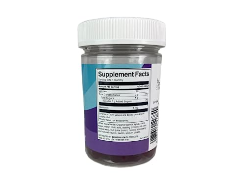 Swanson Kids Low Dose Melatonin Gummies - Supplement - Sleep & Relaxation - (60 Gummies, 1Mg Each) #TOP1