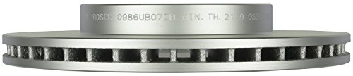 BOSCH 26010735 QuietCast Premium Disc Brake Rotor - Front, 281.3mm (Single) - image 3