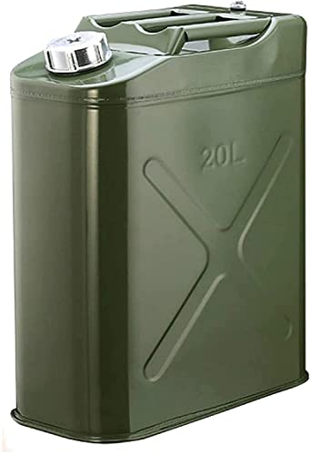 Bidon de carburant diesel et essence en métal pour huile moteur