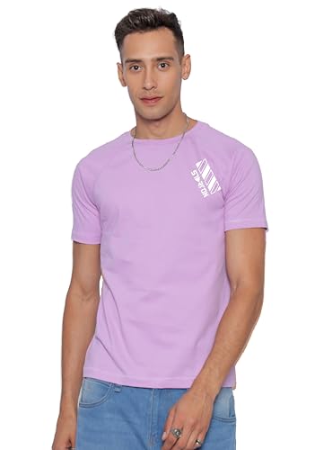 Image of Trendy Men's Round Neck T-Shirt Pure Pre Combed Cotton Bio-Washed 3D Print (STM-003)