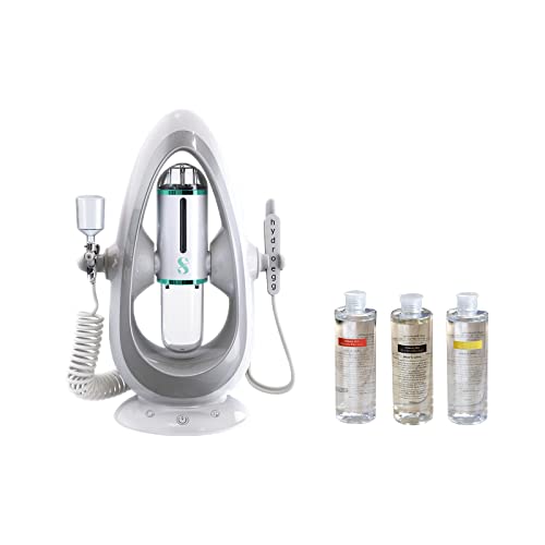 sf.beauty 家庭用/業務用 ハイドラフェイシャルマシン スターターセット 毛穴洗浄機本体＋毛穴洗浄液3点セット 毛穴吸引器 AHA BHA ピーリング クレンジング（Amazon）