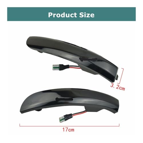 Clignotants dynamiques pour Kuga Escape EcoSport et Focus 3 rétroviseur LED