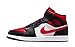Produktbild Nike Air Jordan 1 Mid Fitnessschuhe, Schwarz/Feuerrot/Weiß, 42 EU