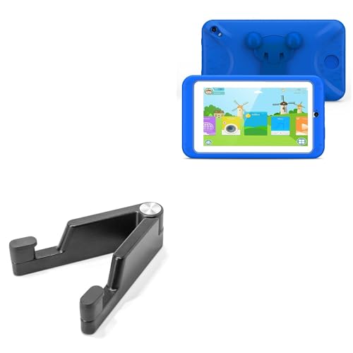 Image of BoxWave Stand and Mount Compatible with Excelvan M07R7 - Desktop Aluminum SoloStand, Adjustable Hands-Free Portable with Rubber Feet - Jet Black