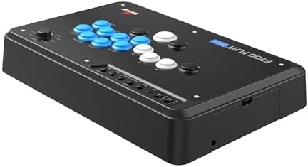 MAYFLASH F700 FLAT Elite Wireless Arcade Stick Leverless All Button Controller with Sanwa buttons Compatible with PS5, PS4, PC, Xbox Series S/X, Switch/Switch 2 and more Support Bluetooth, 2.4G and Wired - 4