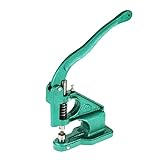 Yosoo Robustes Handpressen-Ösenmaschinen-Set, 3 Matrizen, 1500 Stück Silberne Ösen, Banner, Markise, Poster, Basteln, Herstellung, Bastler, Schildermacher, Handwerk, Industrie, Vielfältig