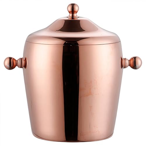 GOTRAFY �X�e�����X���A�C�X�o�P�c �^��f�M ��d�\�� �t�^�t�� �����^�ѕ֗� �V�����p���p ���� ���p KTV �o�[�p�i �X���[ ���C�� �r�[�� �h�����N��p �A�C�X�L���[�u�o�P�c �ۗ�e�� (1.2L�������^�C�v,���[�Y�S�[���h)