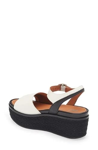 Fitflop Eloise Cream Ankle Strap Open Toe Strappy Upper Espadrille Wedge Sandals (Cream, 9) #TOP1