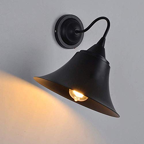 Lampe murale style américain pour éclairer un salon rétro mat