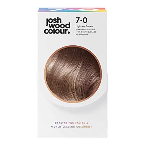 Josh Wood Colour 7.0 Lightest Brown Permanent Hair Dye Cover