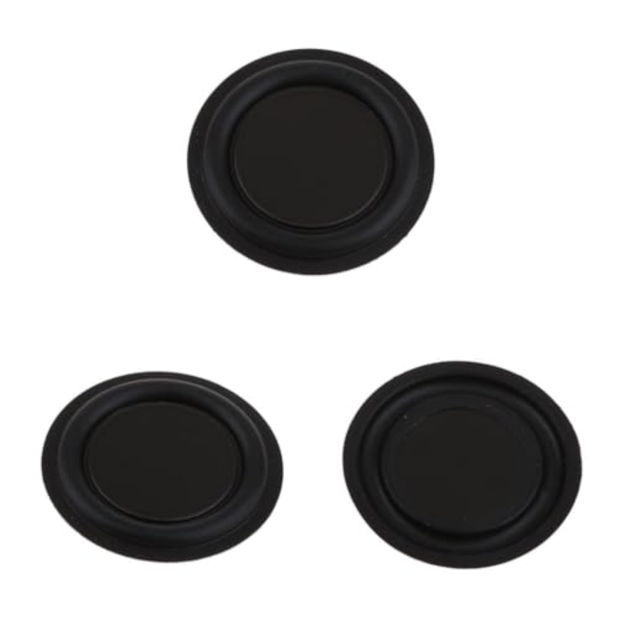 3Pieces 40mm Speaker Vibrating Membrane Passive Bass Diaphragm Plate