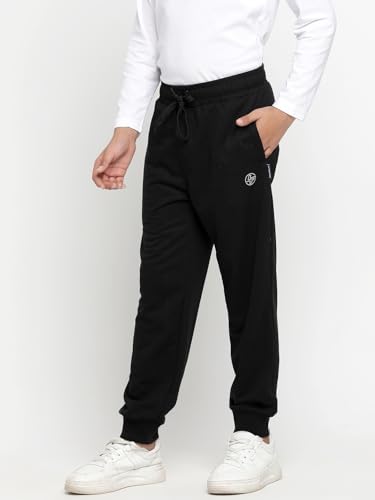 Image of Li'l Tomatoes Boys Looper Track Pant | Soft & Breathable Summer Casual Wear | Elastic Waist with Drawstring | 9-16 Years