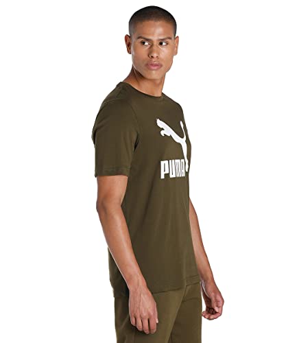 Image of Puma Men Cotton Regular Fit T-Shirt