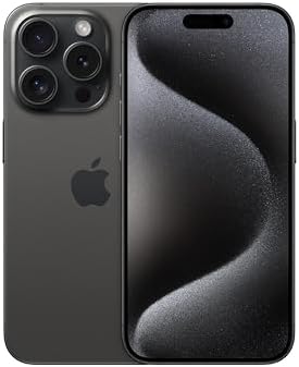 [Refurbished] Apple iPhone 15 Pro Black/White/Blue Titanium SIM Free 5G Compatible