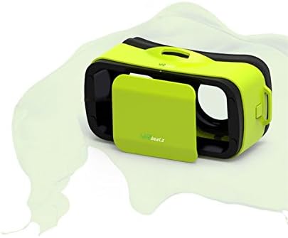 VR Headset V3 - Deep Immersive Virtual Reality Experience on 3D Movies & Games, Mini Compact Light Weight & Comfortable, fits iPhone Samsung Galaxy
