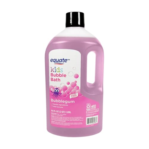Opiniones de Shampoo para Jacuzzi en Walmart los 5 mejores. 40 Equate baños de burbuja 1.89 litros, baños de jacuzzi, spa (Bubblegum)