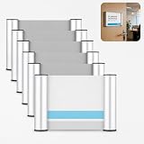 Lot de 6 plaques de porte de bureau A6 - Couverture transparente en...