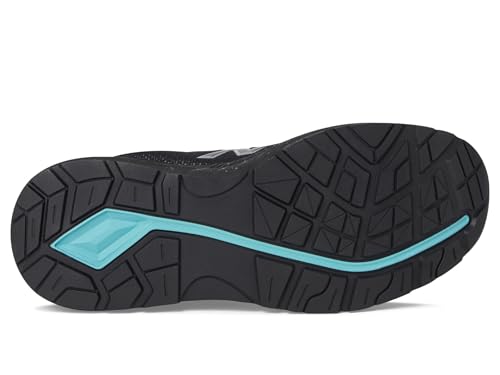 New Balance New Balance Logic Composite Toe Women's Industrial Work Shoes, Black/Aqua, Size 9.5, Comfortable & Lightweight Work Shoes for Women, Electric Hazard, Puncture & Slip Resistant