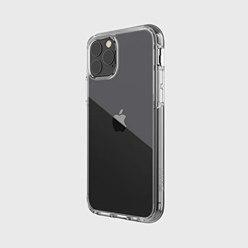 X-Doria Coque en Verre Defense 360x pour iPhone 11 Pro, Couverture complète Avant et arrière, Coque en 2 pièces résistante aux Rayures, Cadre en Verre trempé et en...