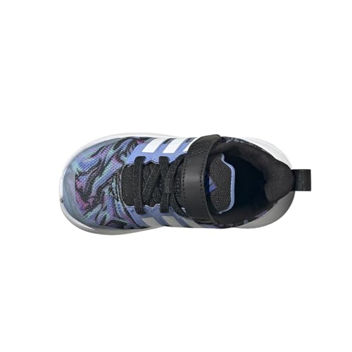 adidas Infant Boys Fortarun 2.0 El Slip On Sneakers Shoes Casual - Black, Blue4