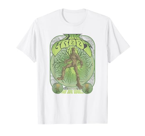 T-shirt Groot vintage pour look décontracté Gardiens de la Galaxie