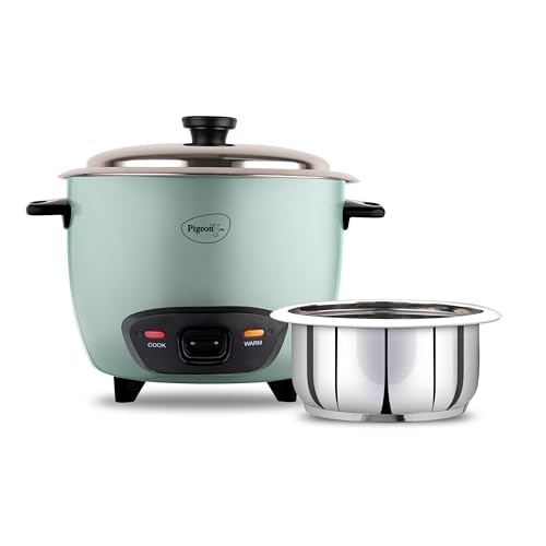 Rice Cooker Buying Guide: How to Choose 12 Pigeon Inox Rice Cooker with Single pot, 1 litres | Stainless Ste...