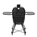 Produktbild barbecook Kamado Grill Kamal 60 Keramik auf Mullitbasis, Mattschwarz, XL, 138x84x110.5cm, matt schwarz