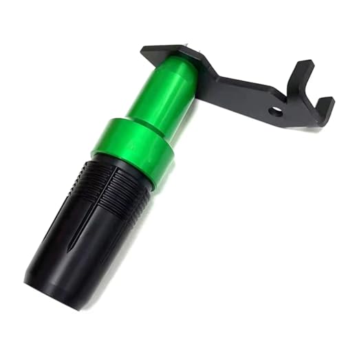 �t���[���K�[�h Compatible With For Ninja 500 For 500SE For Z500 2024 2025 �I�[�g�o�C�t���[���X���C�_�[�N���b�V���p�b�h�����ی�r�C�X���C�_�[(Green)